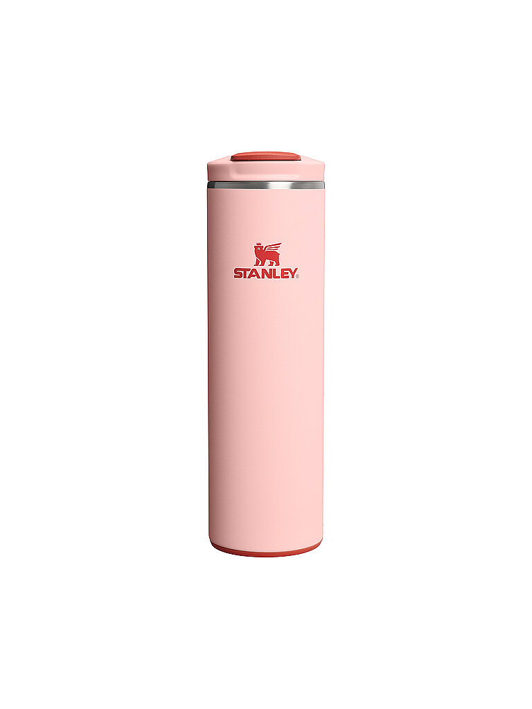 STANLEY Isoliertrinkbecher AEROLIGHT TRANSIT MUG HAMMERTONE 0,47l  Peach Rose rosa