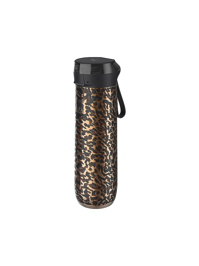 STANLEY Isolierflasche - Thermosflasche FLOWSTATE SPRING BOTTLE 0,59l Black Leo schwarz