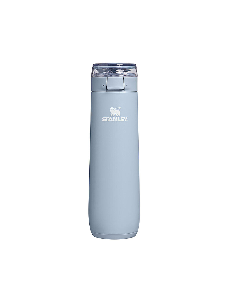 STANLEY Isolierflasche - Thermosflasche FLOWSTATE SPRING BOTTLE 0,59l Blue Dream Stone hellblau