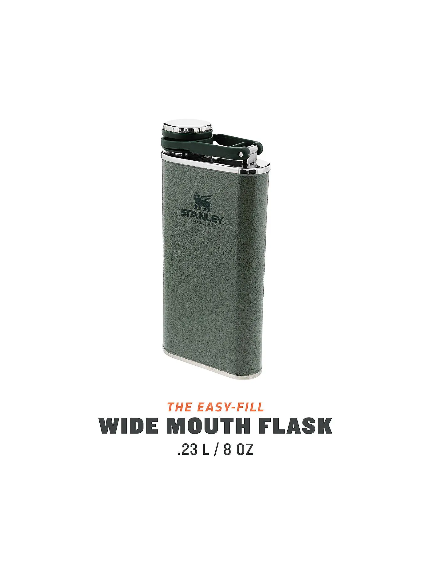 STANLEY | Flachmann Classic Flask 0,23l Grün | grün