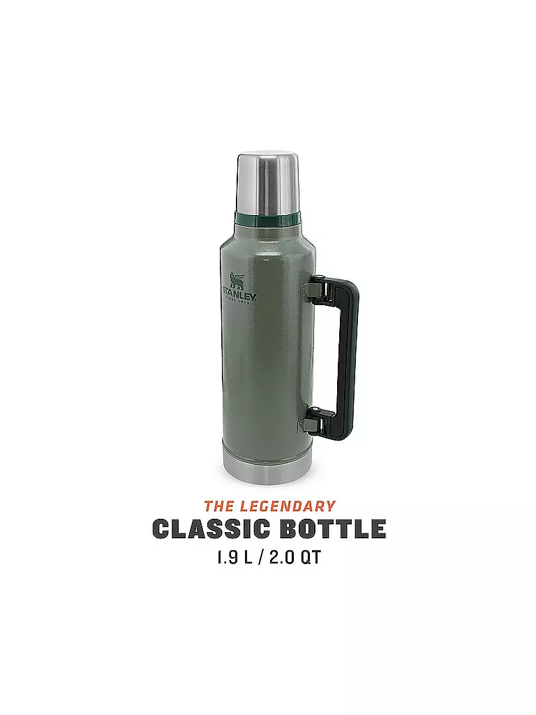 STANLEY | Isolierflasche - Thermosflasche Classic Legendary Bottle 1,9l Grün | olive