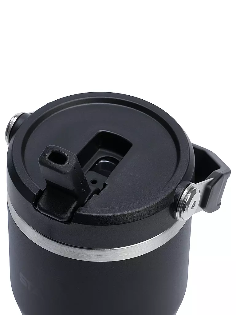 STANLEY | Isolierflasche - Thermosflasche Flip Straw 2.0 0.6l Black | schwarz