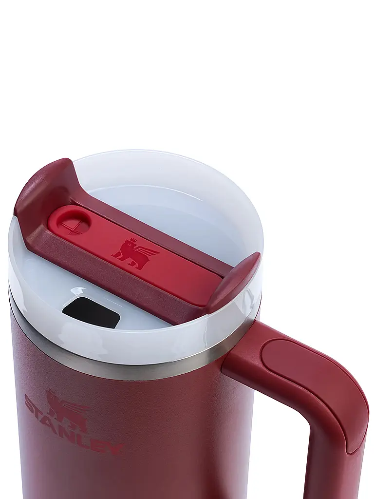 STANLEY | Isolierflasche - Thermosflasche Quencher H2.0 0,89l Cranberry | dunkelrot
