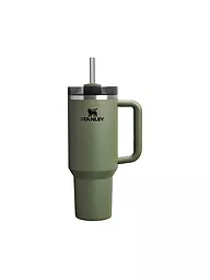 STANLEY | Isolierflasche - Thermosflasche Quencher H2.0 1,2l Hot Coral | dunkelgrün