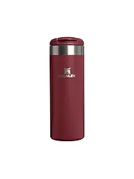 STANLEY | Isoliertrinkbecher AEROLIGHT TRANSIT MUG HAMMERTONE 0,47l Cranberry  | dunkelrot
