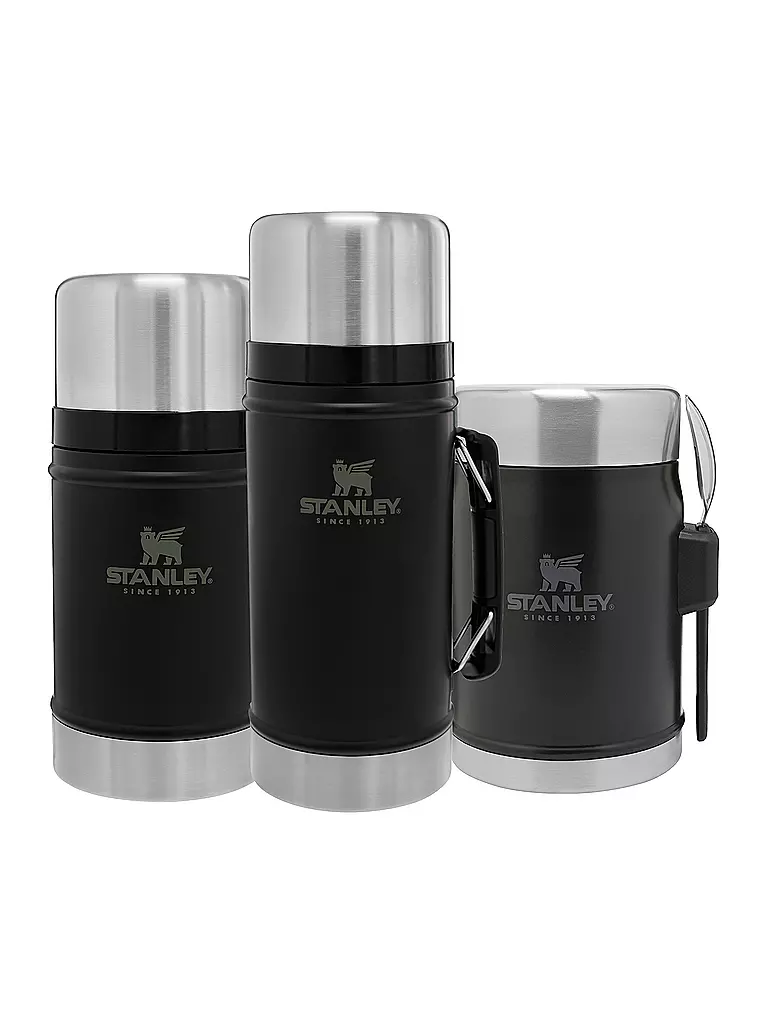 STANLEY | Thermosbehälter Food Jar 0,4l Schwarz | schwarz