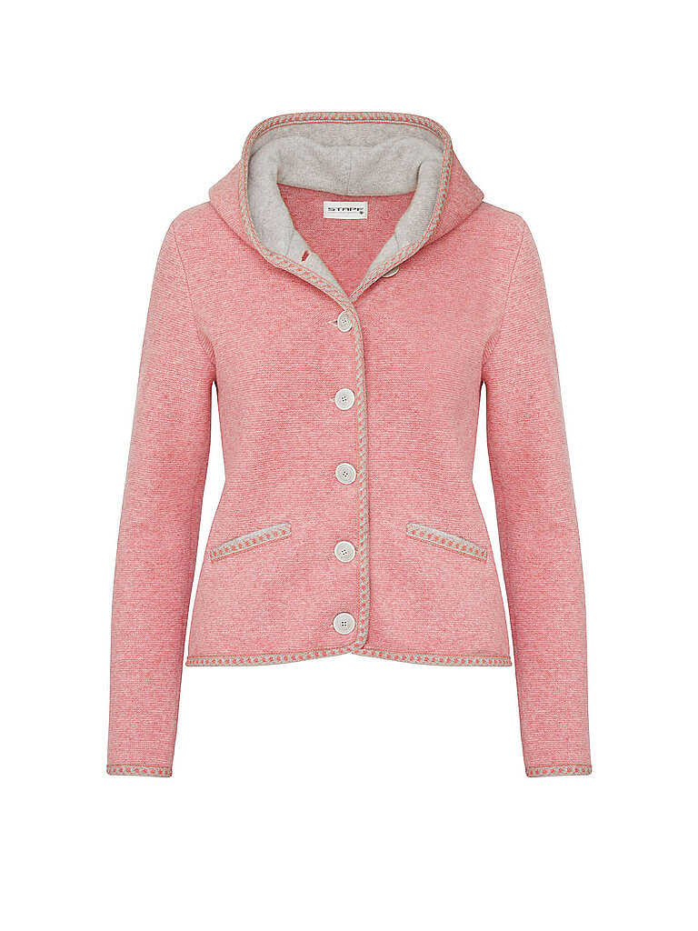 Trachtenstrickjacke MALWINE rosa M damen