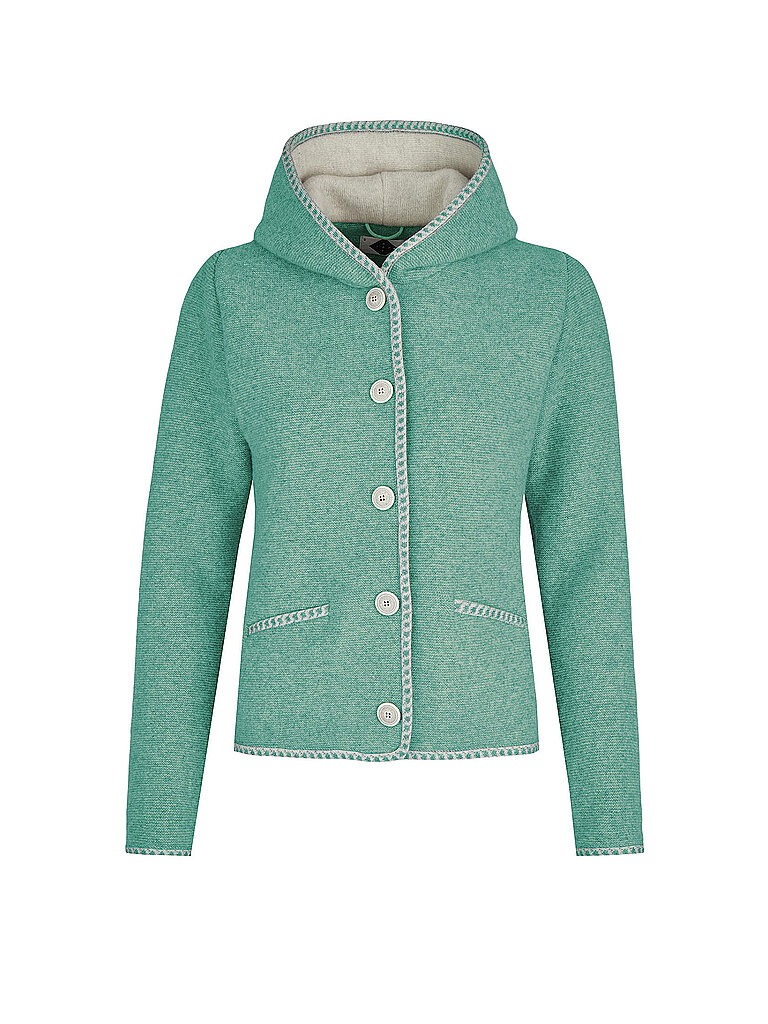 STAPF Trachtenstrickjacke MALWINE hellgrün | XS