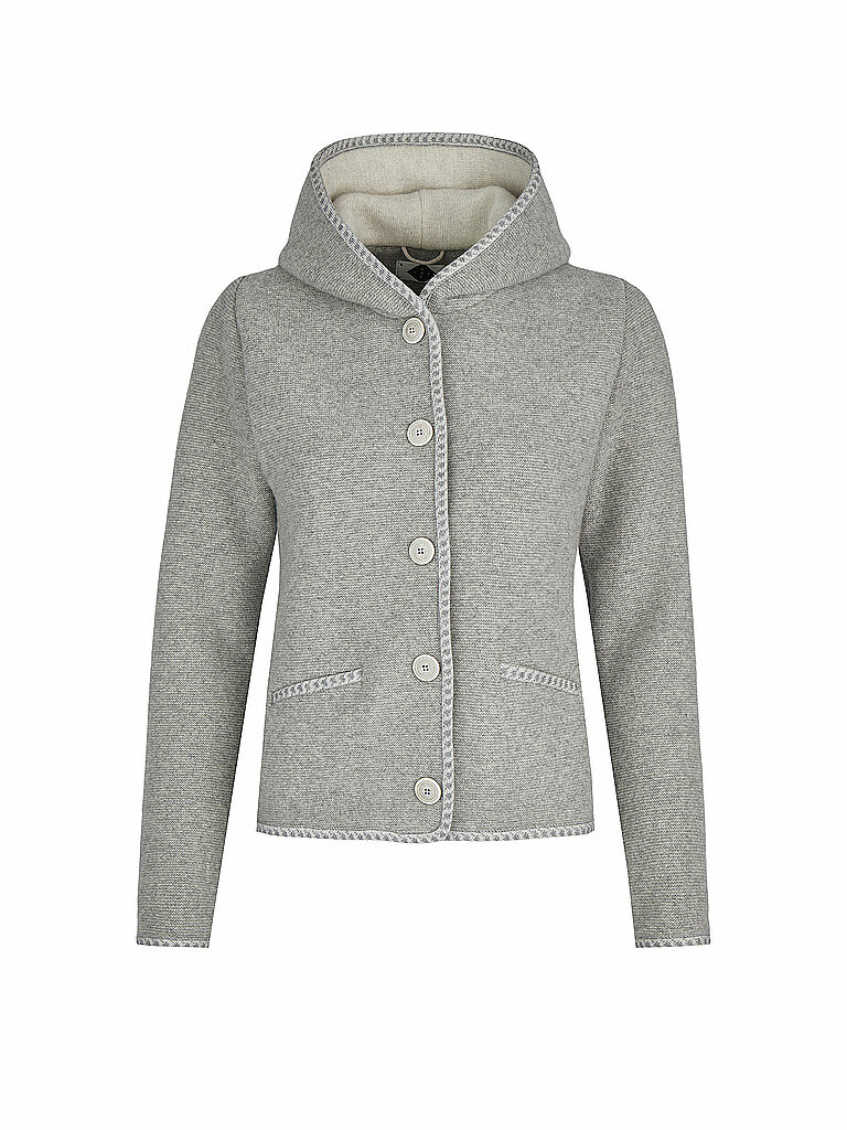 Trachtenstrickjacke MALWINE grau XXL damen