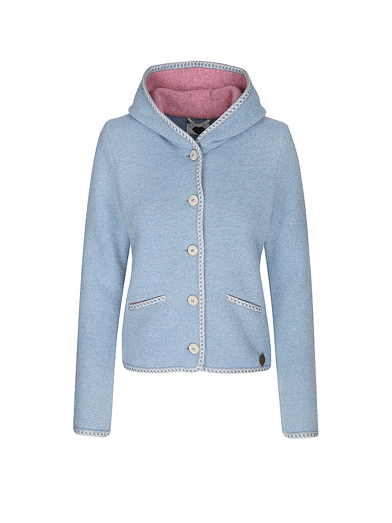 STAPF Trachtenstrickjacke MALWINE blau | S