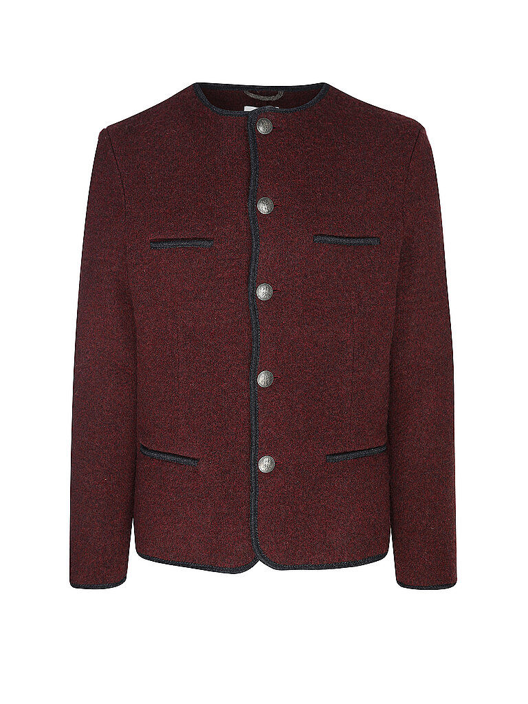 STAPF Trachtenjacke  BRUNHARD  dunkelrot | M