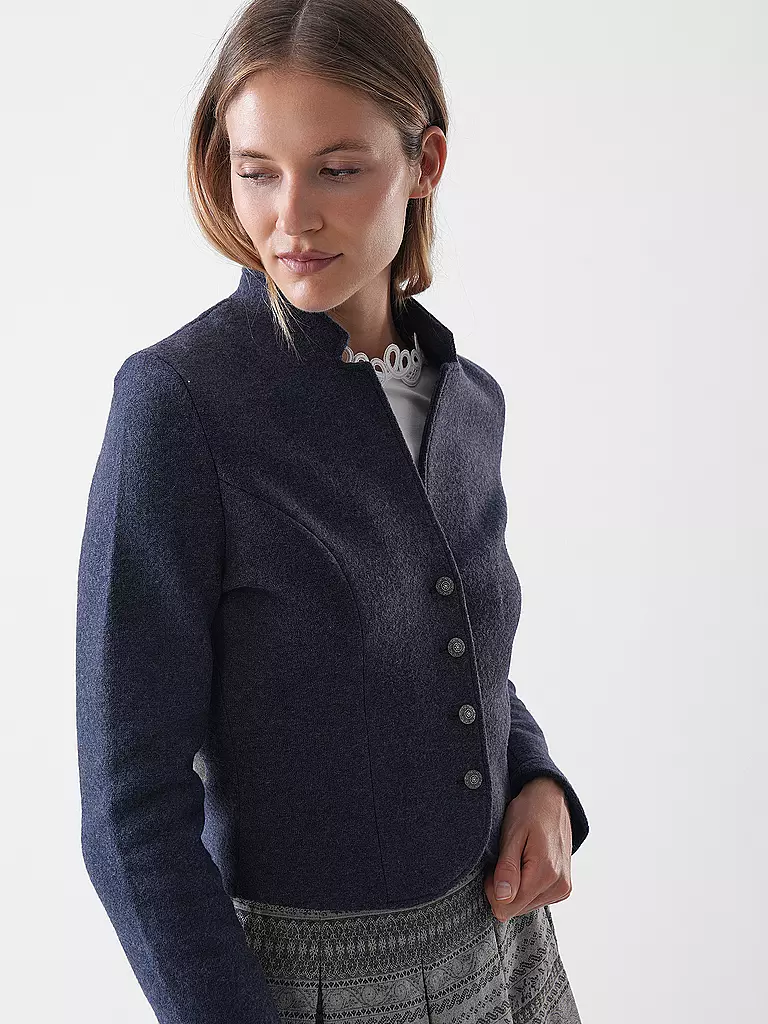 STAPF | Trachtenstrickjacke BALEA | dunkelblau
