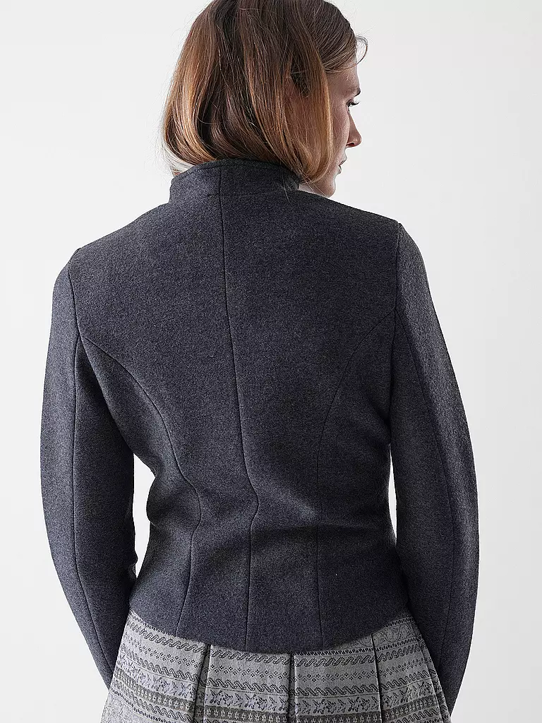 STAPF | Trachtenstrickjacke BALEA | grau