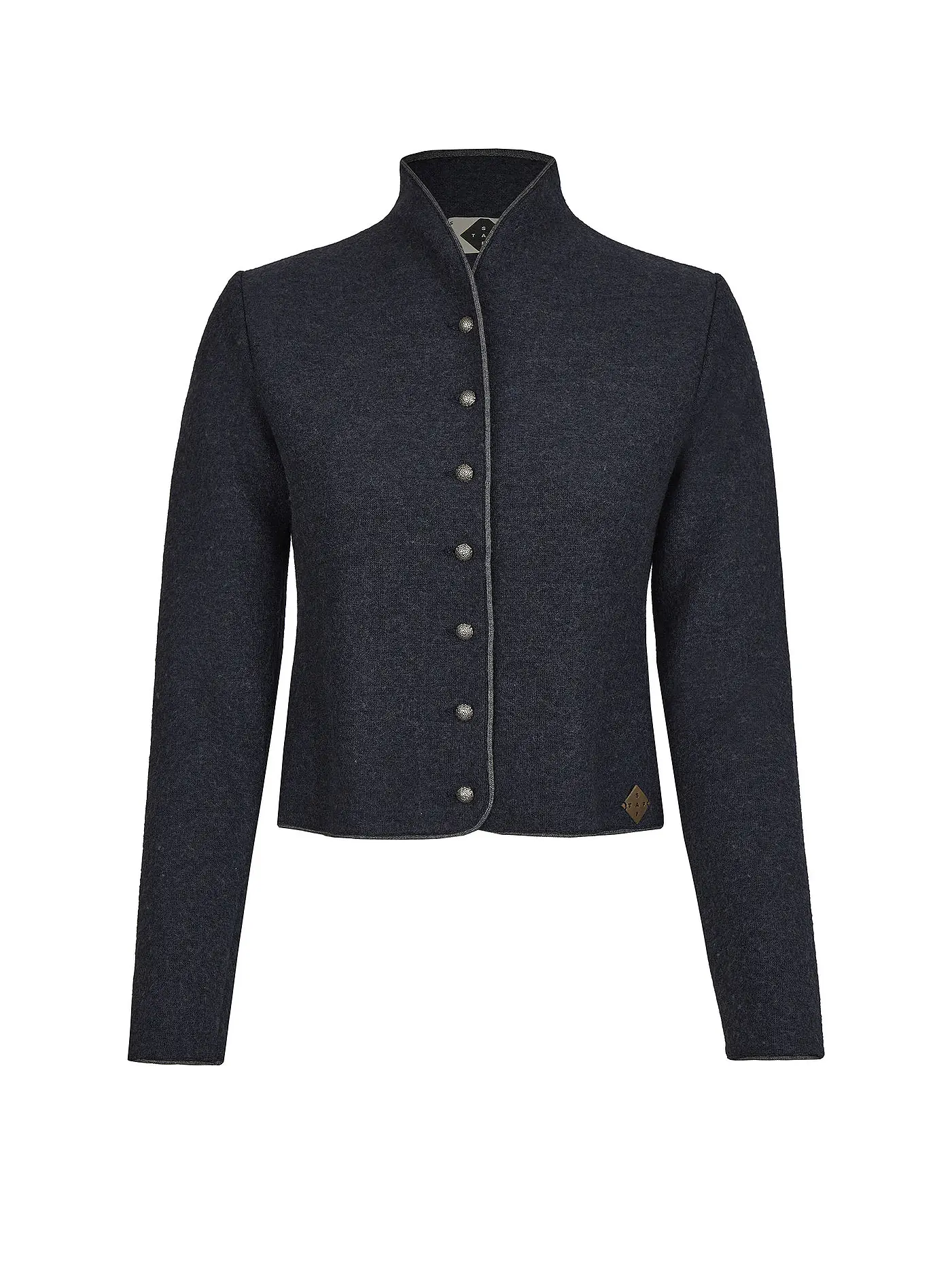 STAPF | Trachtenstrickjacke BRUNA | blau