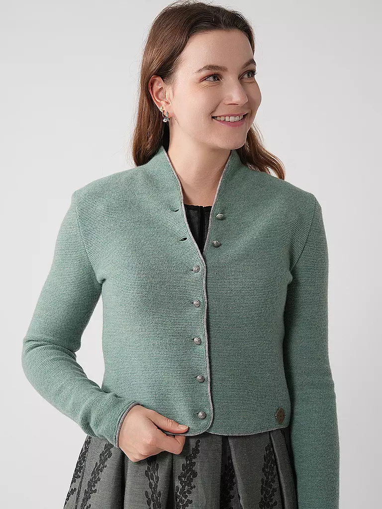 STAPF | Trachtenstrickjacke DORIKA | grün