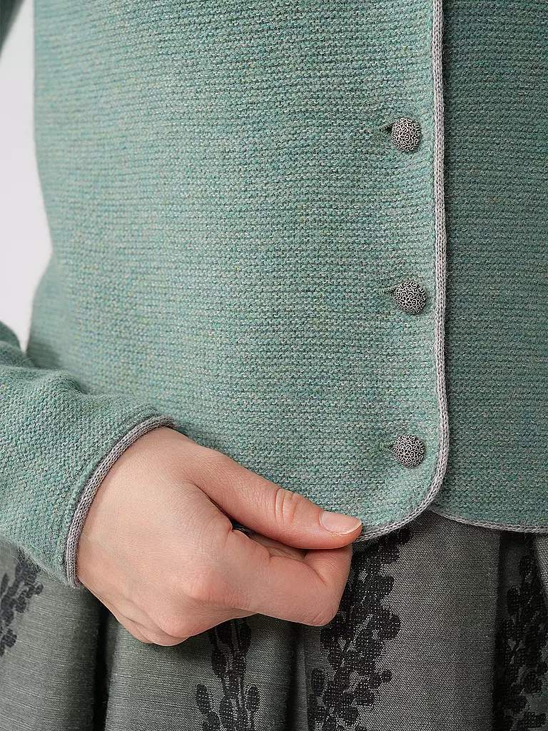 STAPF | Trachtenstrickjacke DORIKA | grün