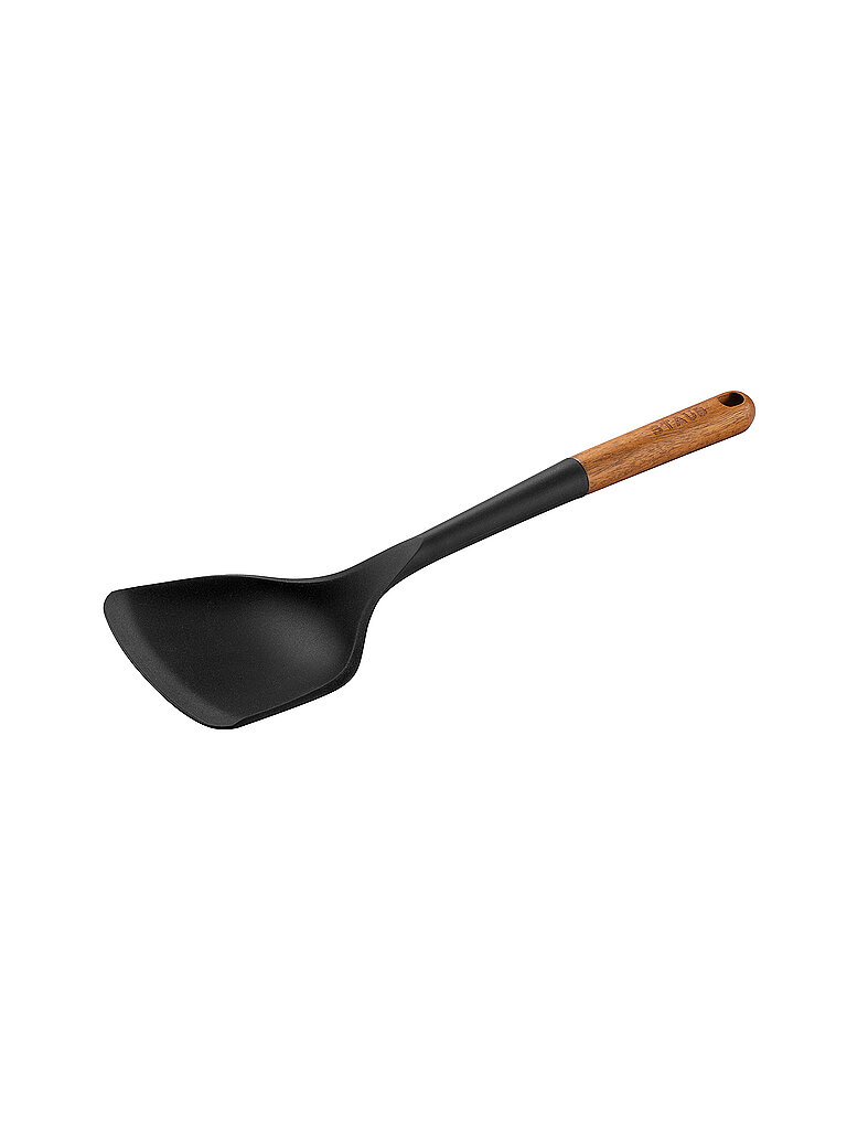 Wokwender 31cm Akazie / Silikon braun baby