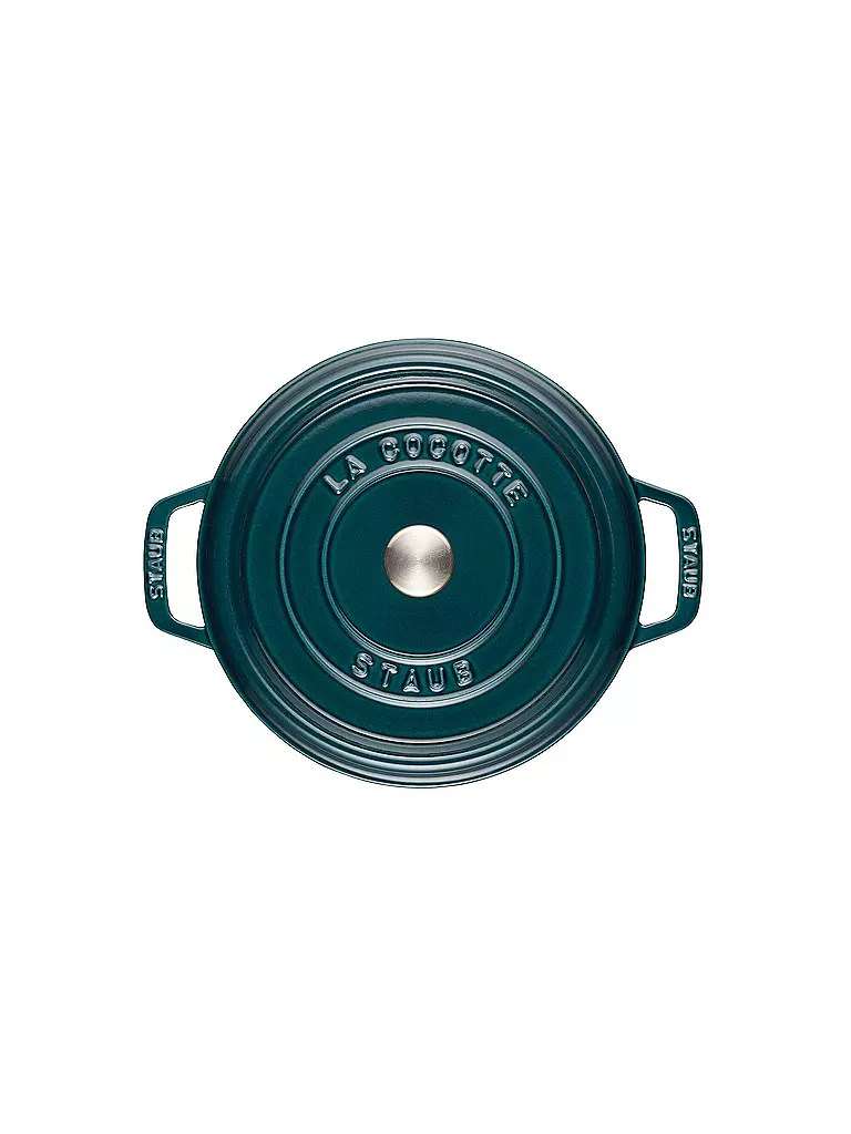 STAUB | Cocotte TwisterCocotte Twister 20cm La Mer | petrol