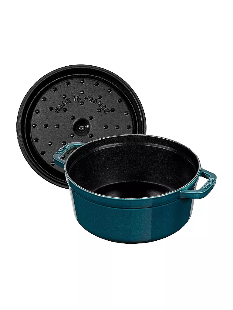 STAUB | Cocotte TwisterCocotte Twister 20cm La Mer | petrol