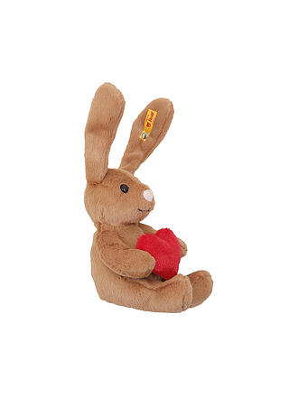 STEIFF | Plüschtier HOPPIE HASE LOVE 16cm Braun 