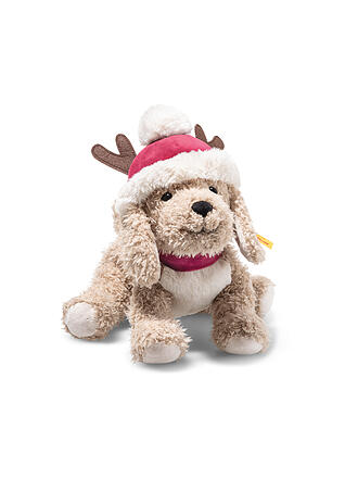 STEIFF | Plüschtier Hund RUDY CHRISTMAS 27cm  