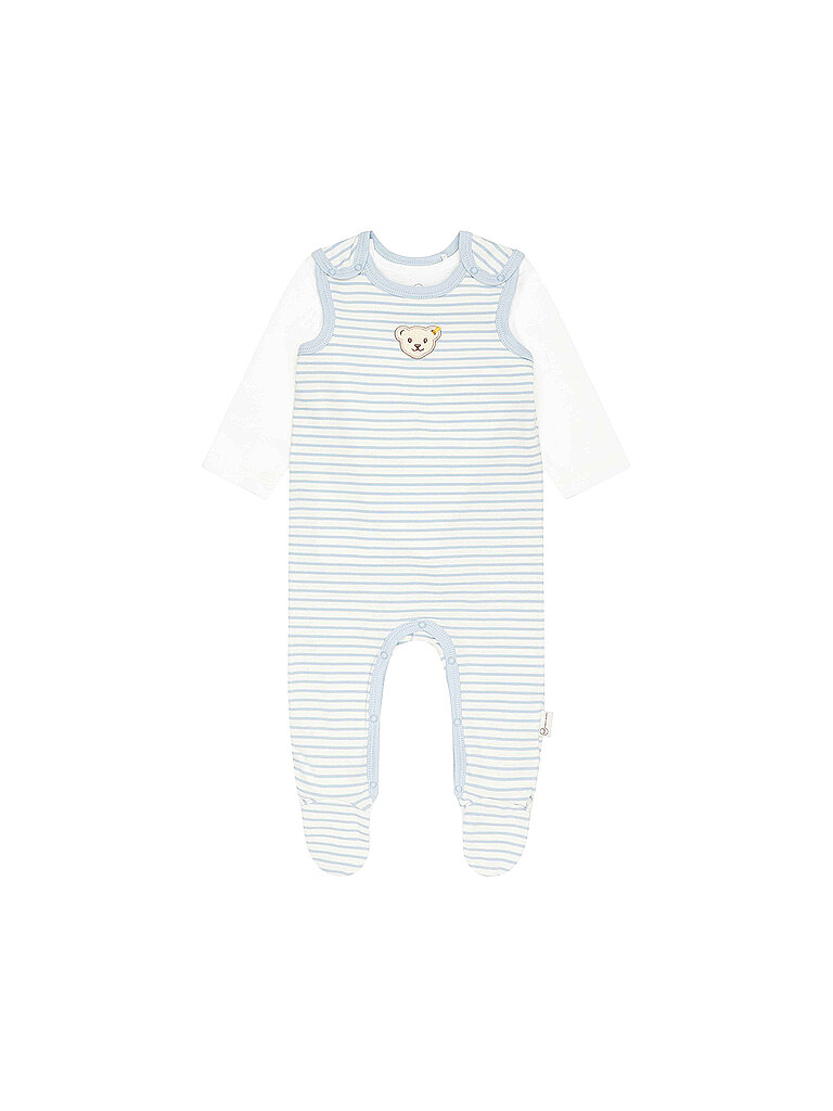 STEIFF Baby Set Strampler und Shirt hellblau | 56