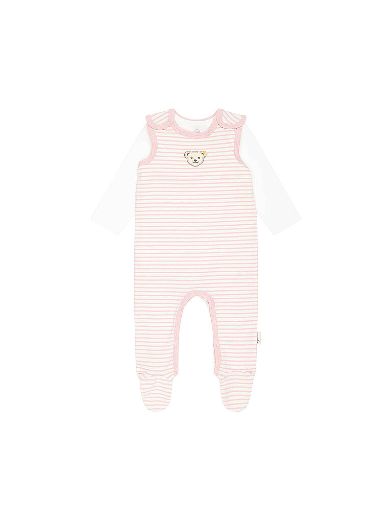 STEIFF Baby Set Strampler und Shirt rosa | 56