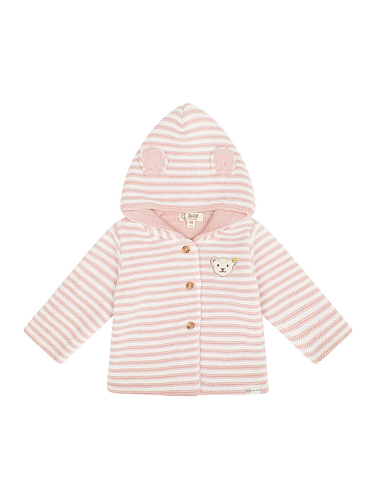 STEIFF Baby Strickjacke  rosa | 68