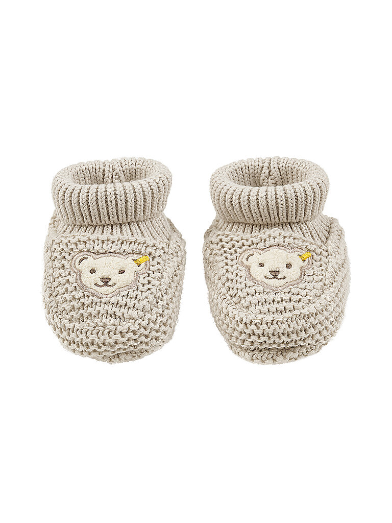 STEIFF Baby Strickschuhe  beige | 2