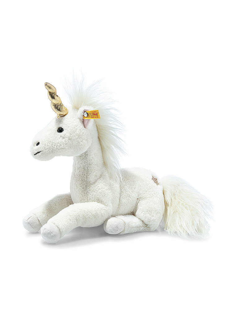 STEIFF Schlenker-Einhorn UNICA 27cm  weiss