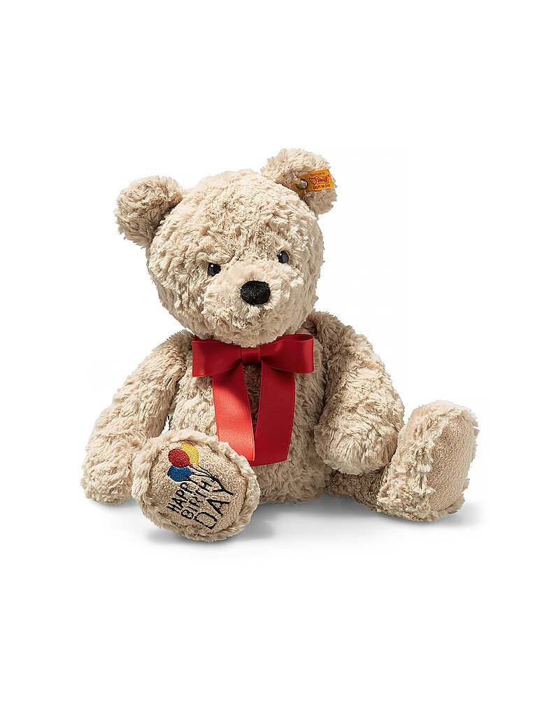 STEIFF Jimmy Teddybär – Happy Birthday 35cm beige