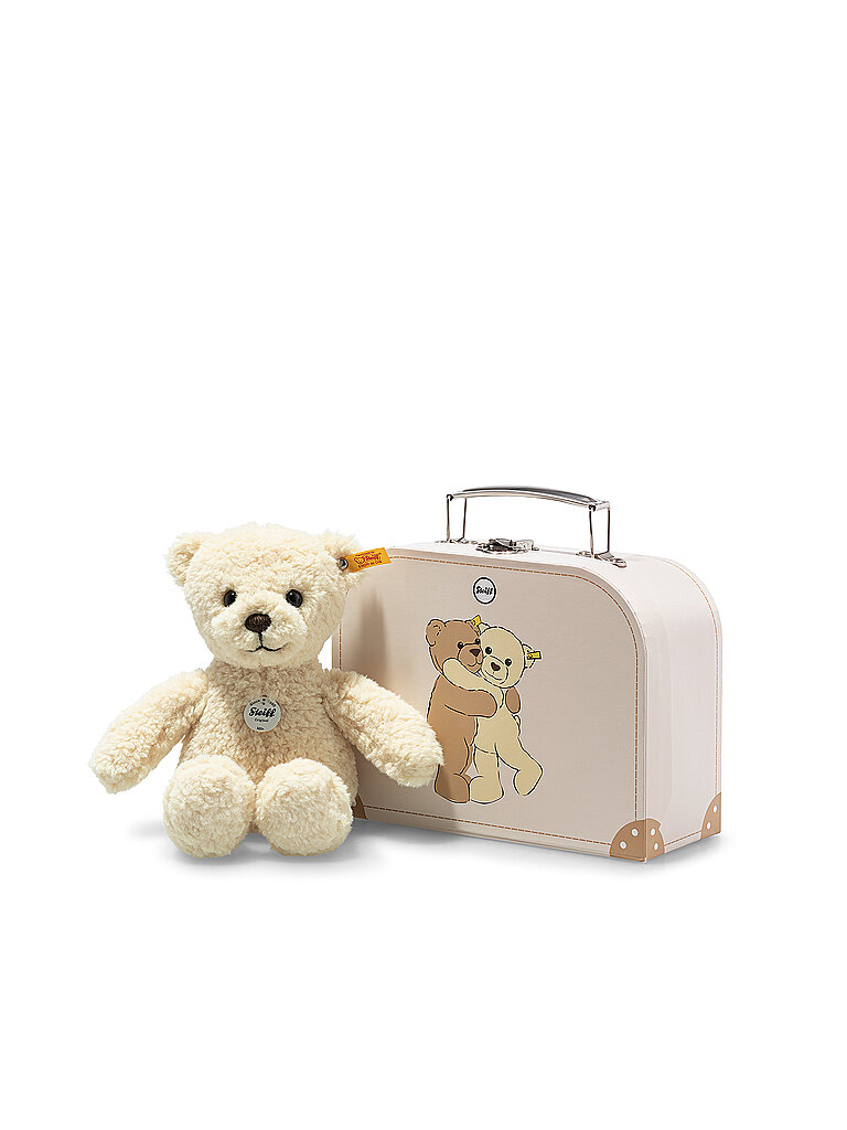STEIFF Mila Teddybär  im Koffer creme