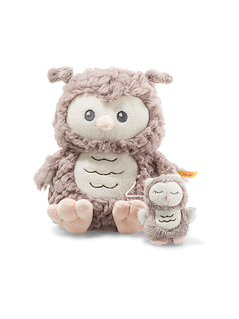 STEIFF Ollie Eule Spieluhr 21cm beige