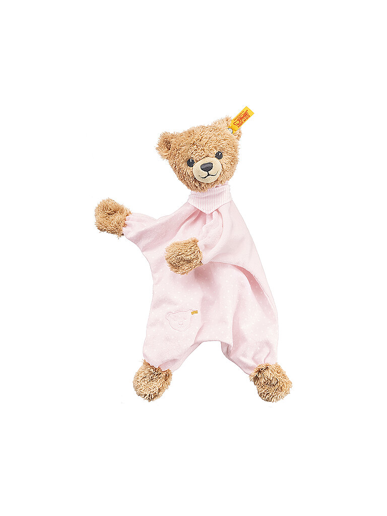 STEIFF Schlaf-gut-Bär Schmusetuch 30cm Rosa rosa