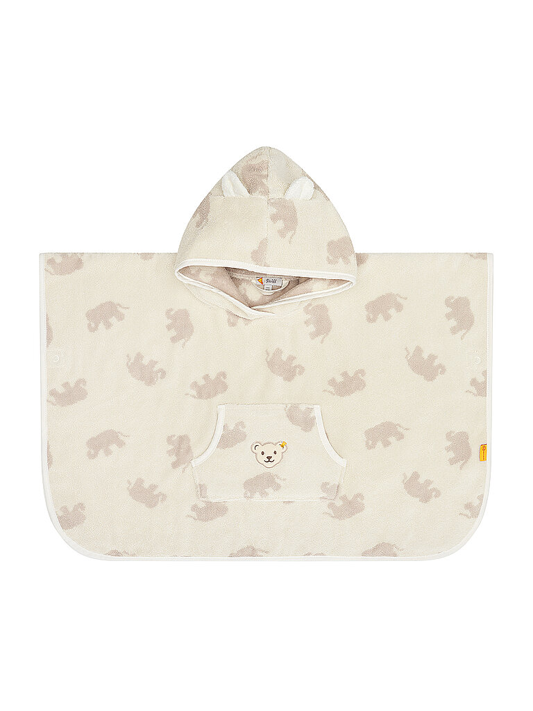 STEIFF Baby Badeponcho creme