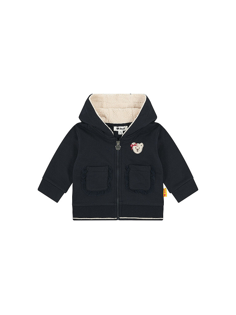 STEIFF Baby Sweatjacke  dunkelblau | 68