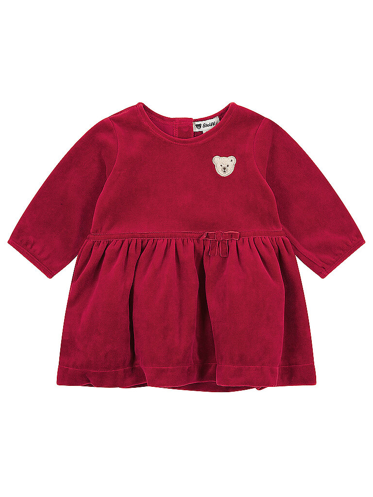 STEIFF Baby Mädchen Kleid rot | 56