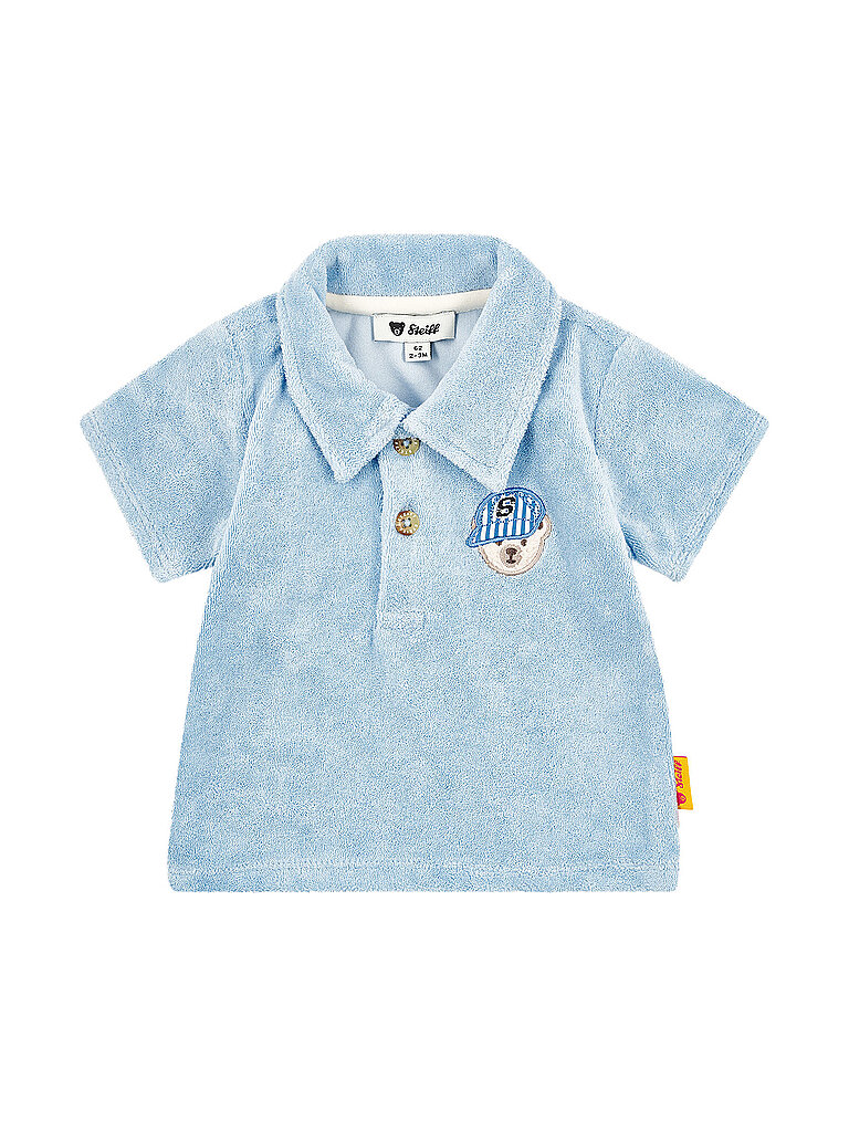 STEIFF Baby Poloshirt  hellblau | 92