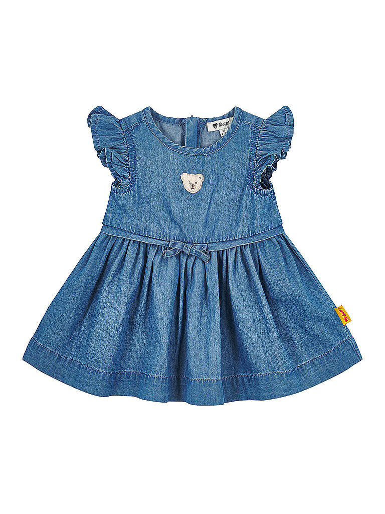STEIFF Baby Mädchen Kleid blau | 80