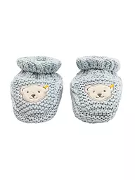 STEIFF | Baby Strickschuhe  | hellblau
