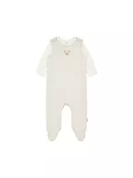 STEIFF | Baby Set 2tlg Strampler und Langarmshirt  | hellgrau