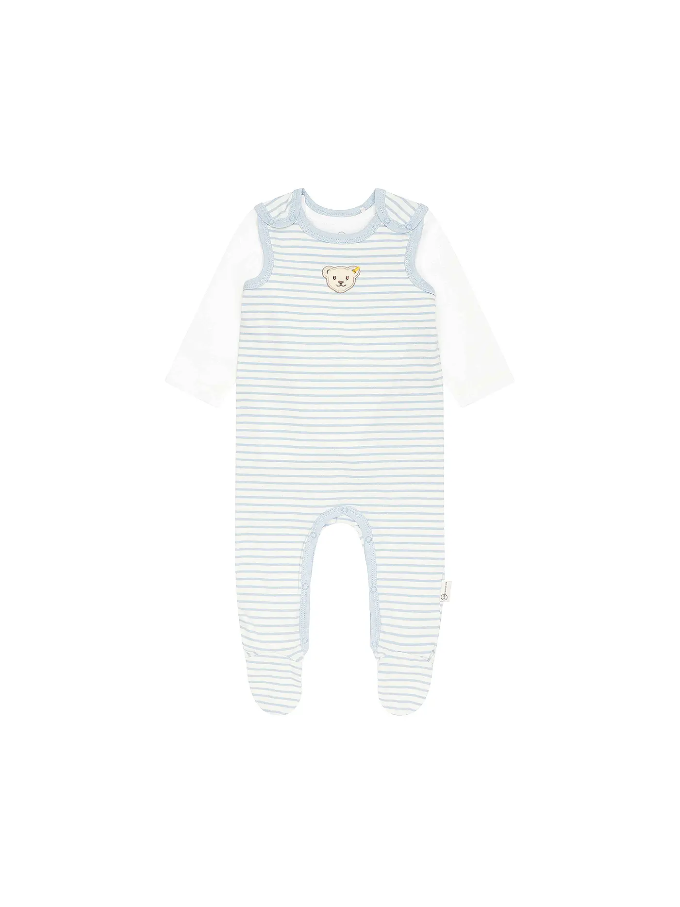 STEIFF | Baby Set Strampler und Shirt | hellblau