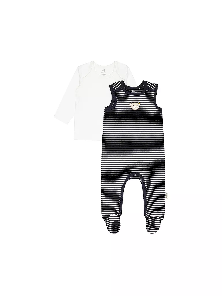 STEIFF | Baby Set Strampler und Shirt | dunkelblau