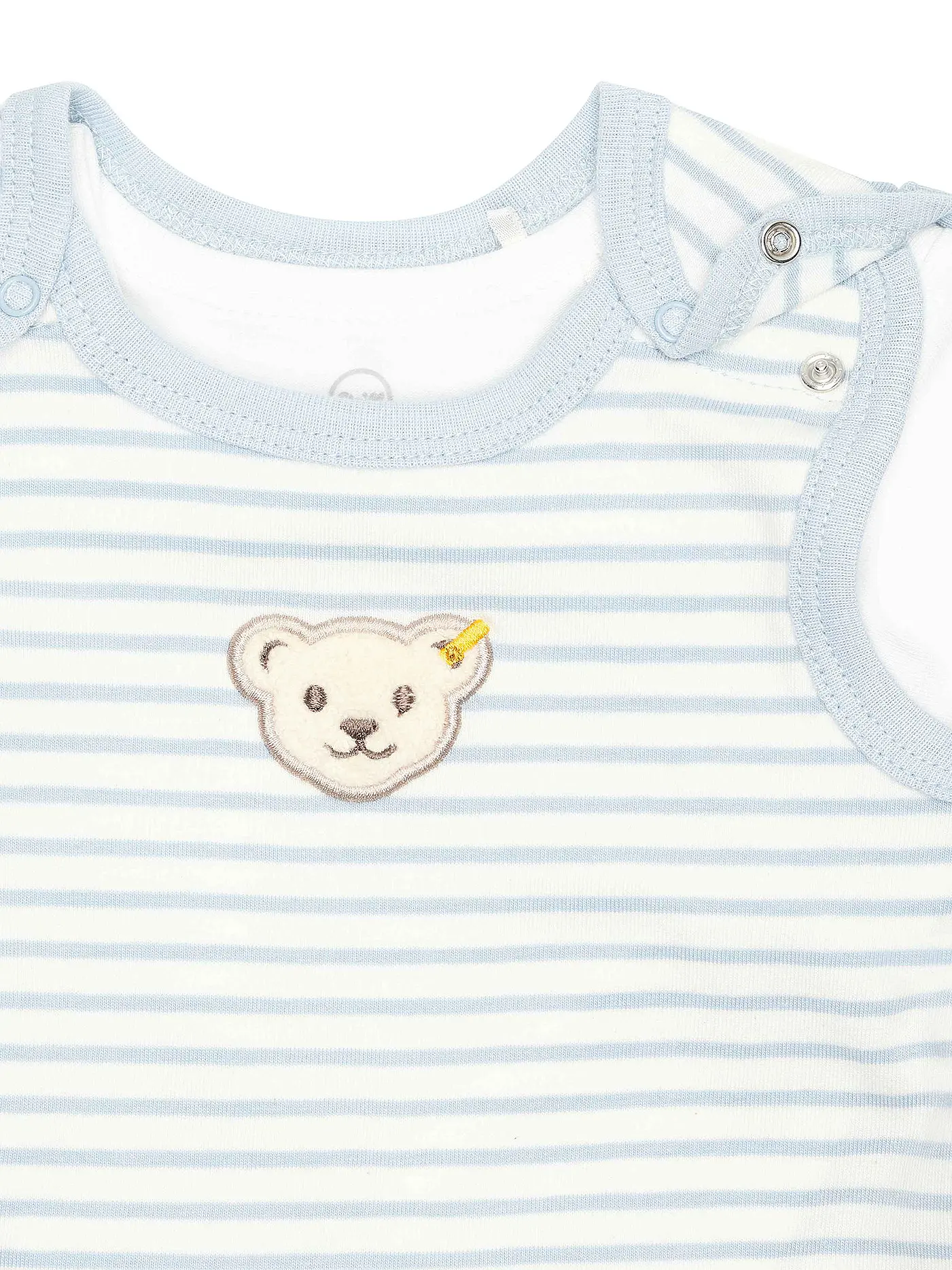 STEIFF | Baby Set Strampler und Shirt | hellblau