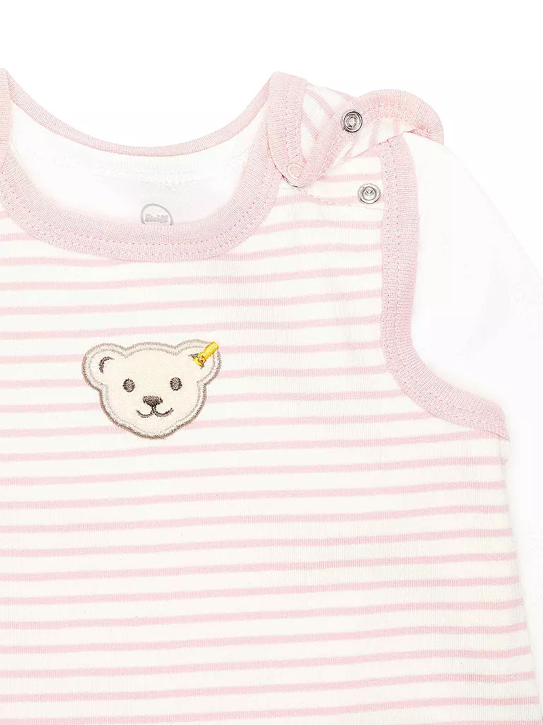 STEIFF Baby Set Strampler und Shirt rosa