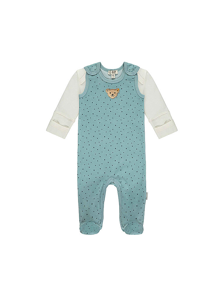 STEIFF | Baby Strampler 2er-Set | türkis