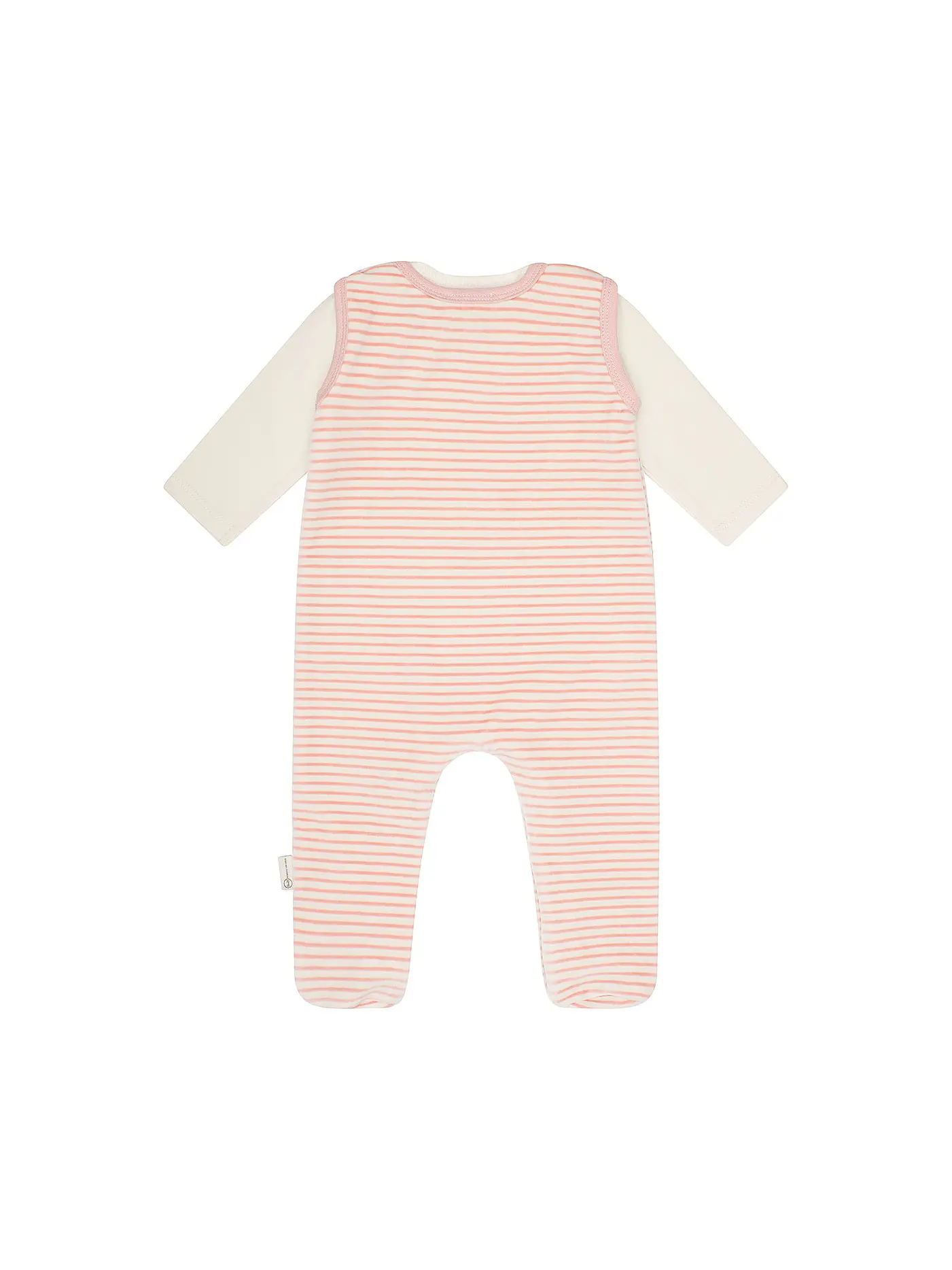 STEIFF | Baby Strampler Set 2 teilig | rosa