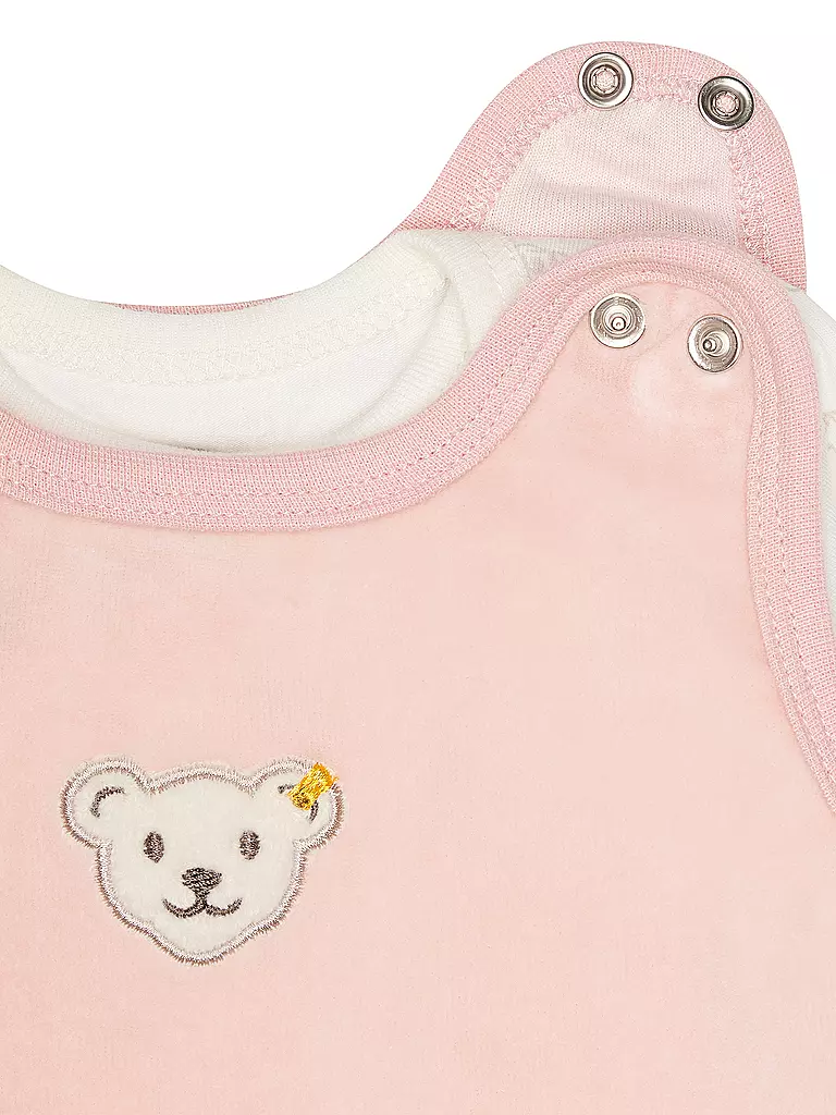 STEIFF | Baby Strampler Set 2 teilig | rosa