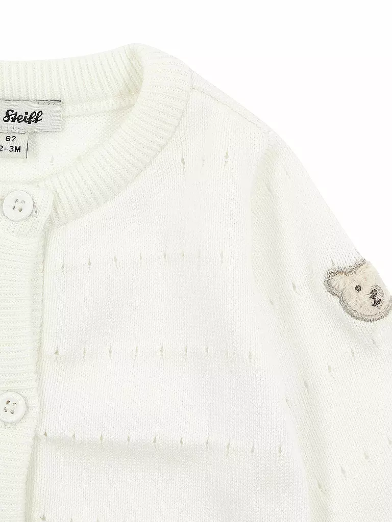 STEIFF | Baby Strickjacke | weiss