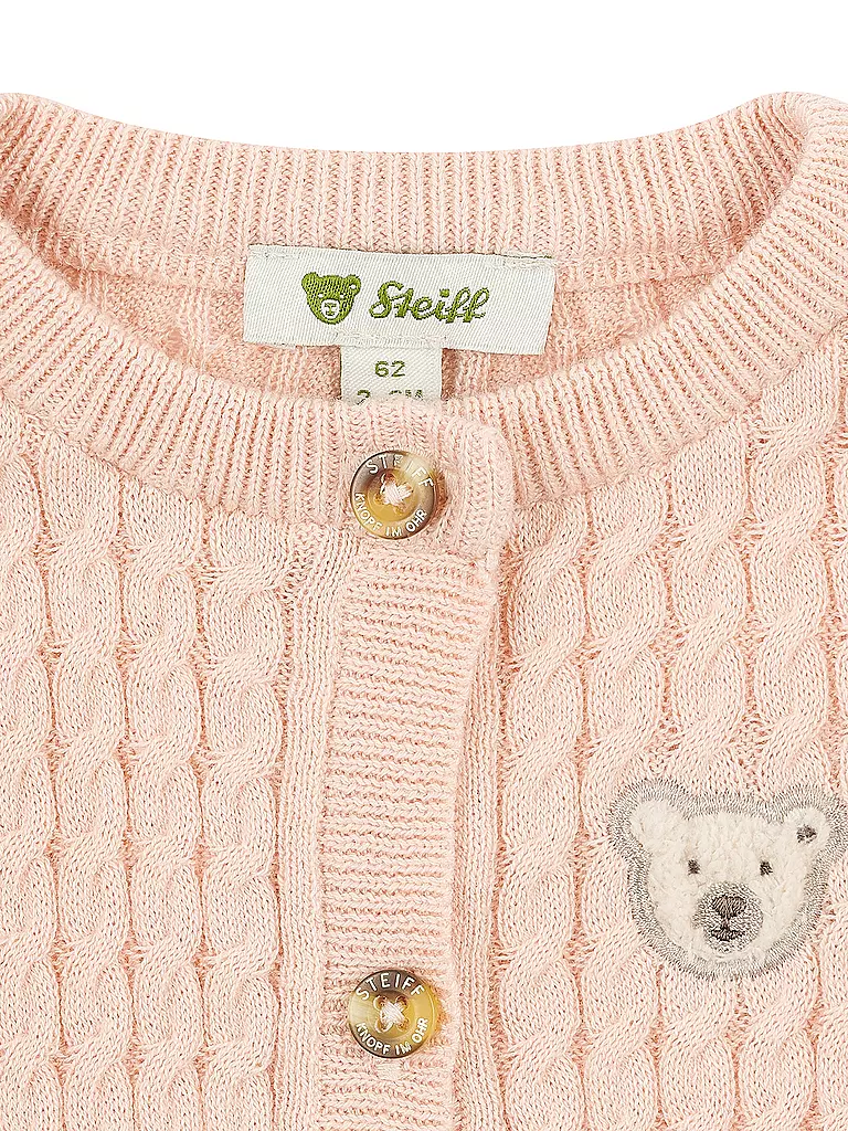 STEIFF | Baby Strickjacke | rosa